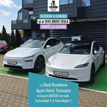 Apartments Steel Residence- Tesla Drive Experience Timisoara Bagian luar foto
